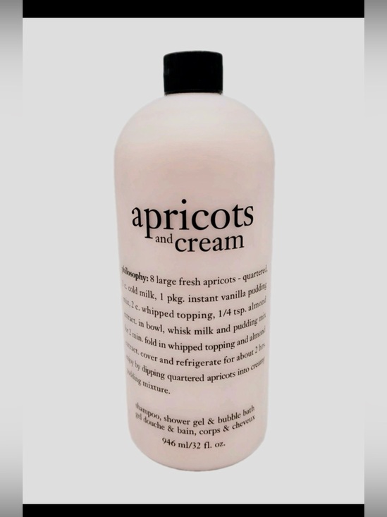 Philosophy Other - New Philosophy Apricots and Cream Shampoo - Shower Gel - Bubble Bath plus gift